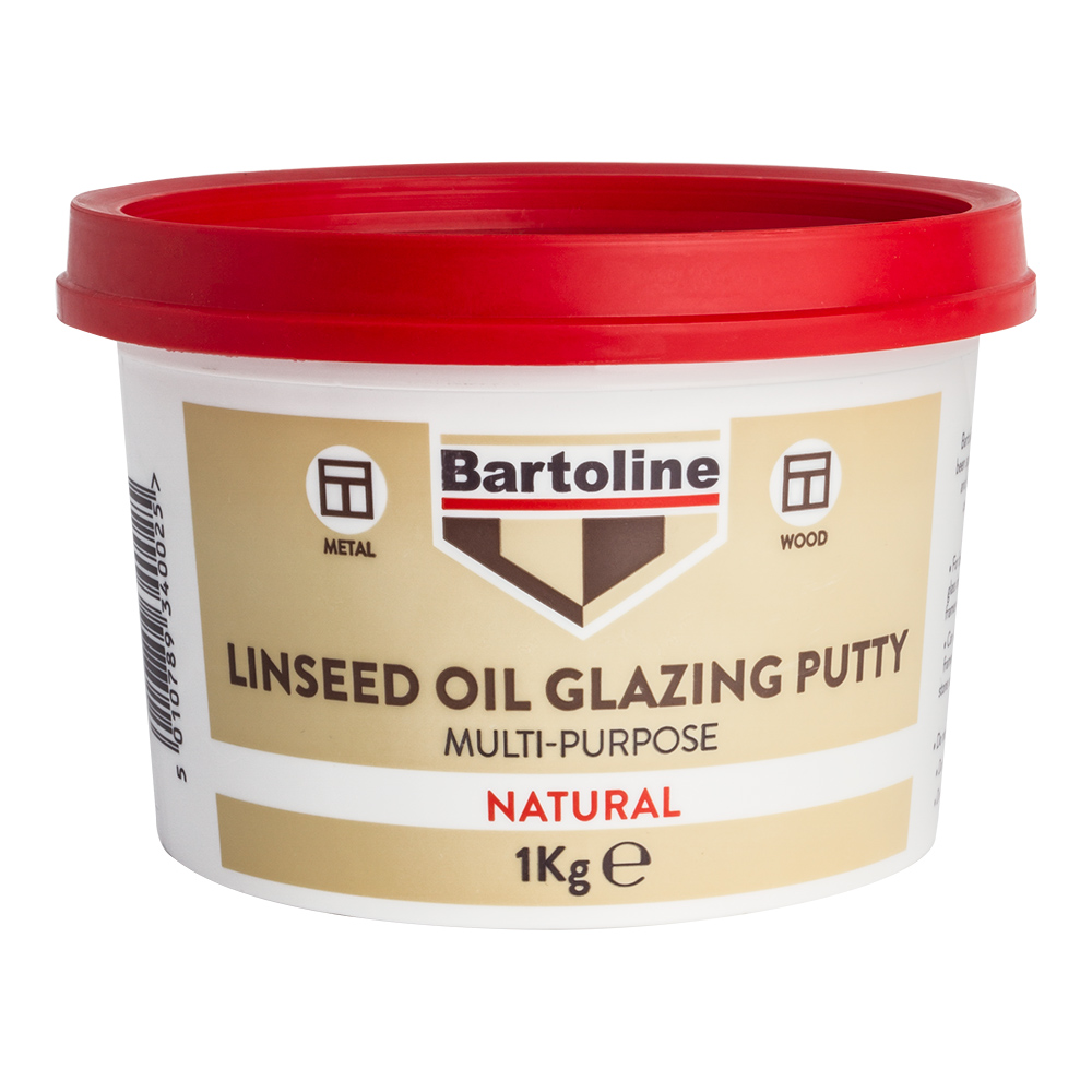 Bartoline : Linseed Oil Putty Natural Colour : 1kg