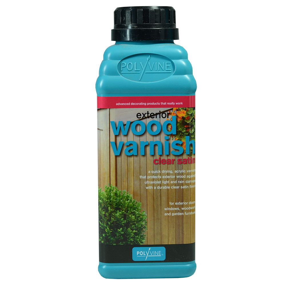 Polyvine : Exterior Wood Varnish : 500 ml