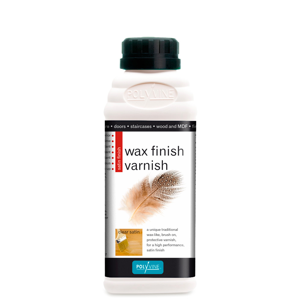 Polyvine : Varnishing Wax 500 ml : Clear Satin
