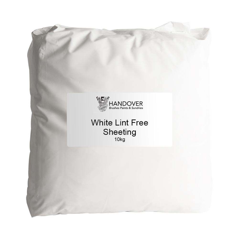 Handover : White Lint Free Sheeting 10 kg Pack