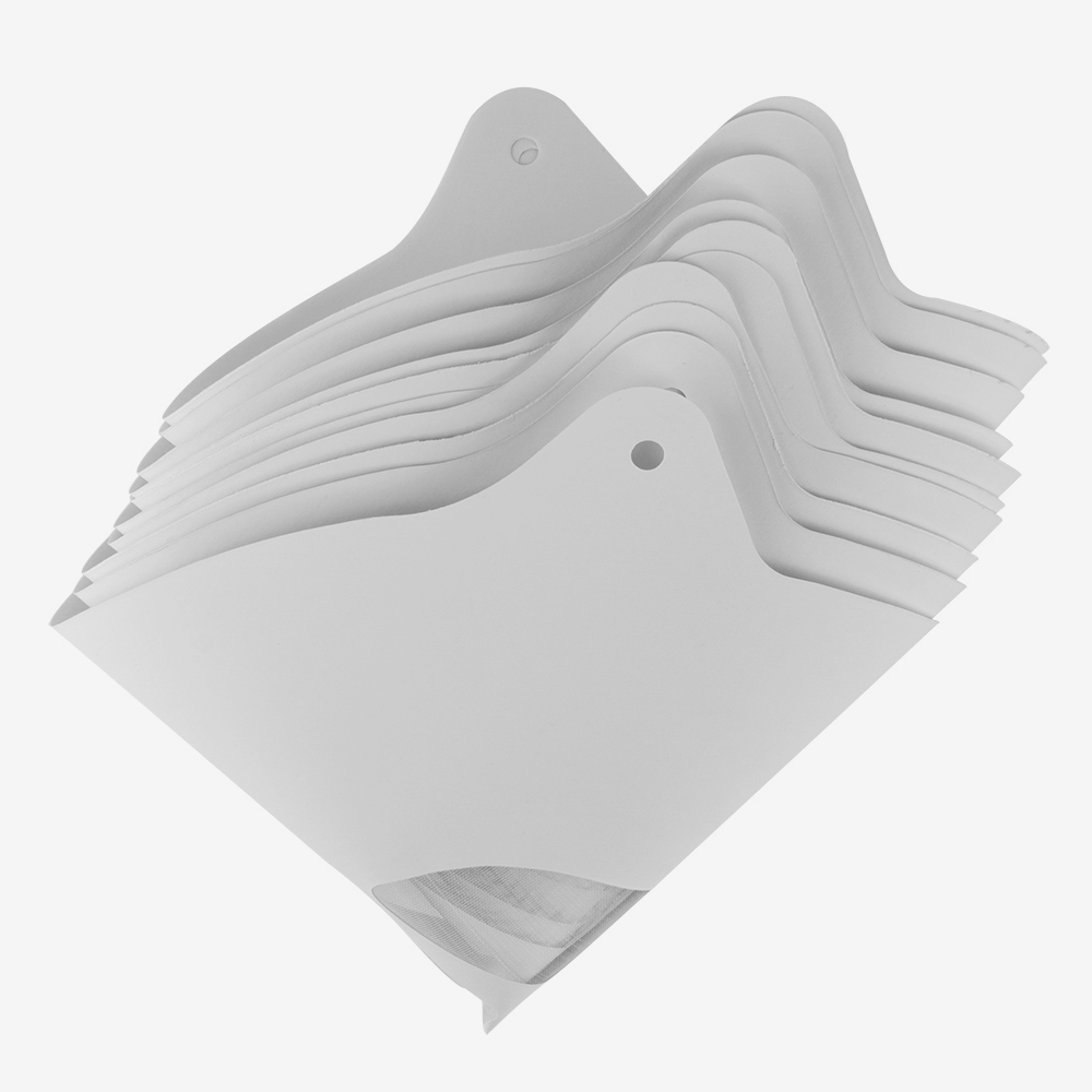 Handover : Paper Paint Strainers : With Hanging Holes : Packs of 10