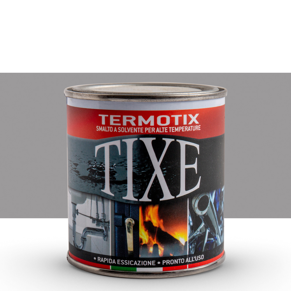 Tixe : Termotix : High Temperature Enamel Paint : 250ml : Aluminium (Alluminio)