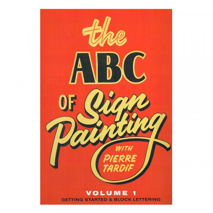 DVD: The ABC of Sign Painting by Pierre Tardif