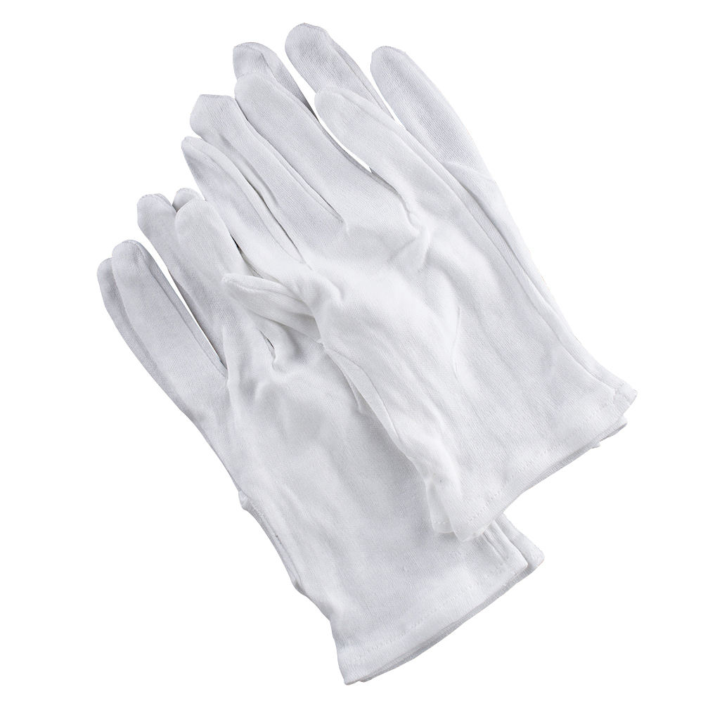 Soft Cotton Gloves : Large : 4pcs