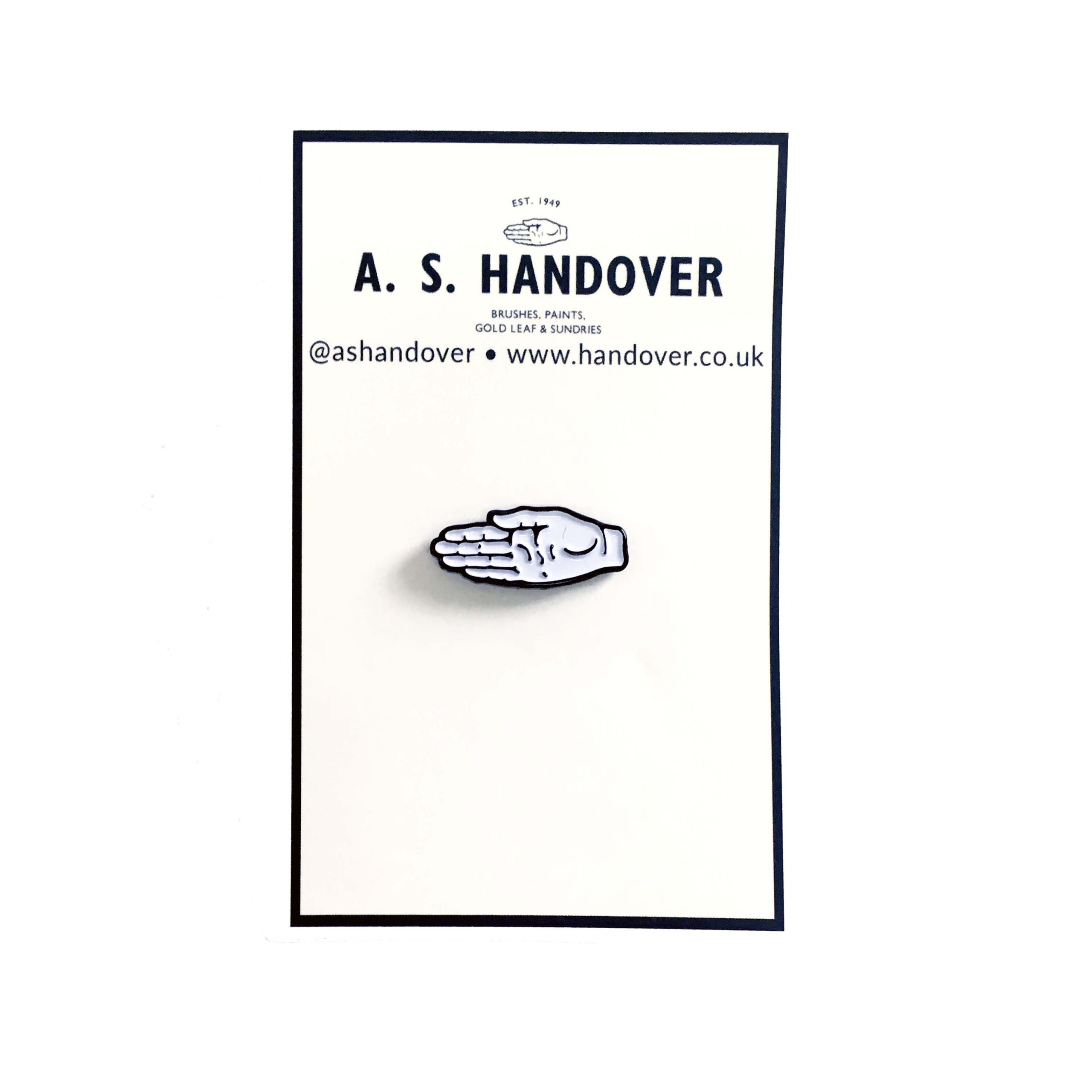 Handover : Enamel Badge : Hand