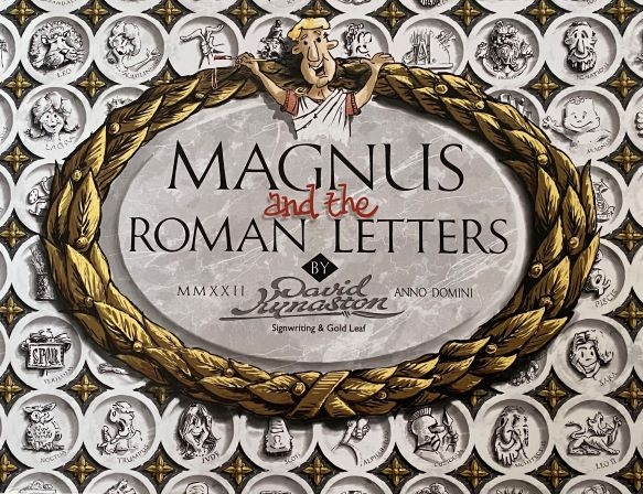 David Kynaston : Magnus & The Roman Letters : Book by David Kynaston