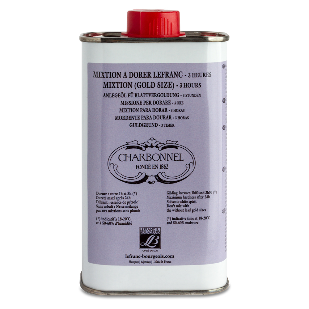 Lefranc & Bourgeois : Charbonnel : Gold Size : 3 Hour : 250ml