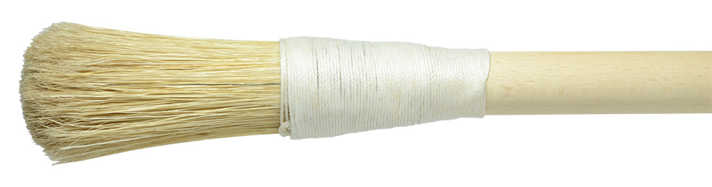 Handover : White Bristle String Bound Long Gesso Brush