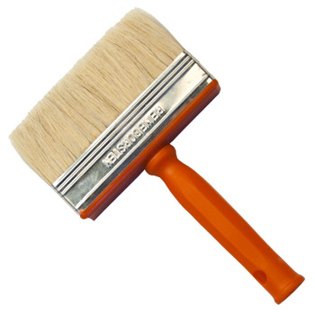 RTF Granville : Synthetic Block Brush with Plastic Handle : 7 x 17cm