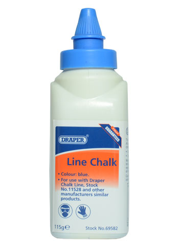 Draper : Chalk Line Refill : Blue