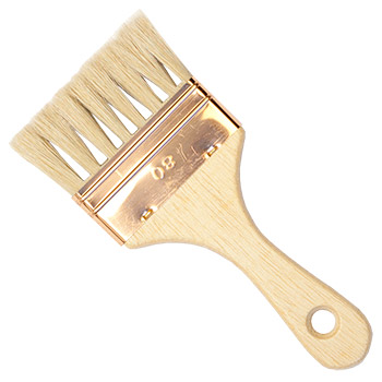 Handover : Pure Bristle Dragging Brush Copper Ferrule with Pencils : 150 mm