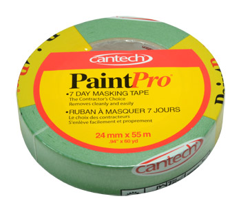 Paint Pro : Green Medium Tack Masking Tape 24mm x 55m