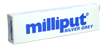 Milliput : Epoxy Resin : 113.4g : Silver Grey : Versatile Putty Can Be Sculpted