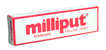 Milliput : Epoxy Resin : 113.4g : Standard Yellow : Versatile Putty Can Be Sculpted