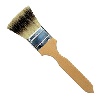 Handover : Thin Flat Badger Hair Brush : 2 in
