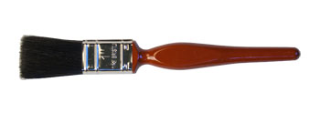 Handover : Executive Decorating Brush Red Handle : 1 in