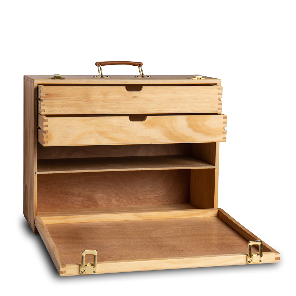 Handover  :  Wooden  Kit  Box  45  x  35  x  20cm  :  QUALITY  1