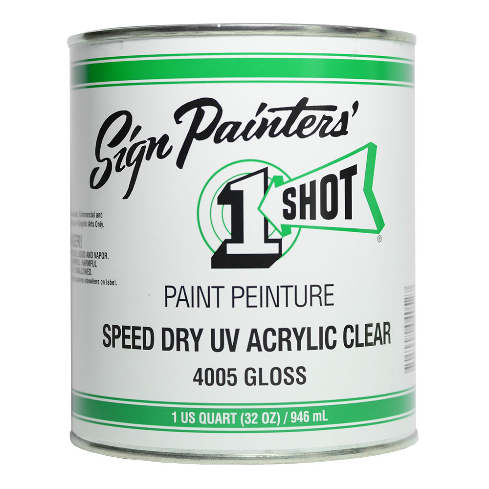 1 Shot : Speed Dry UV Acrylic Clear