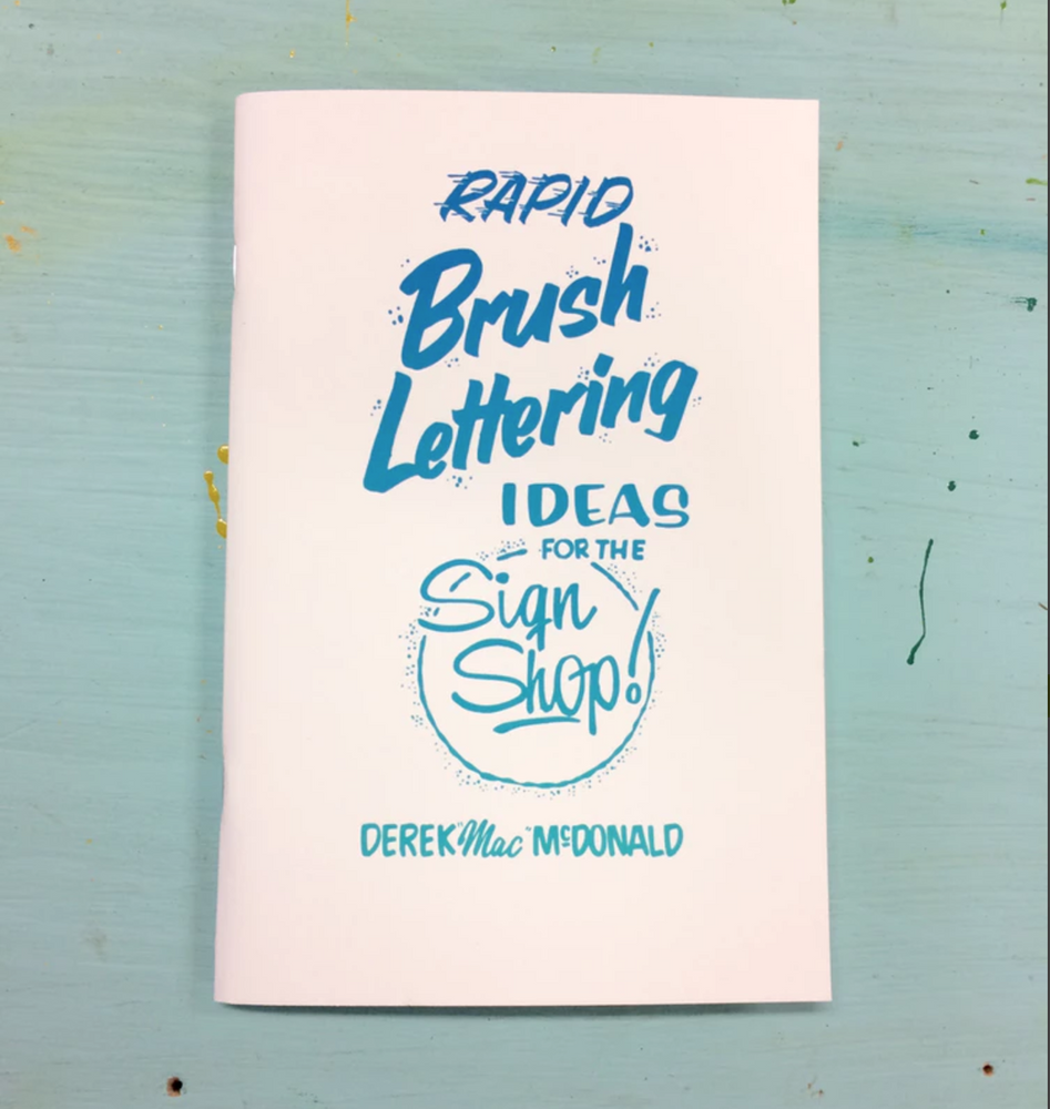 Book : Rapid Brush Lettering zine