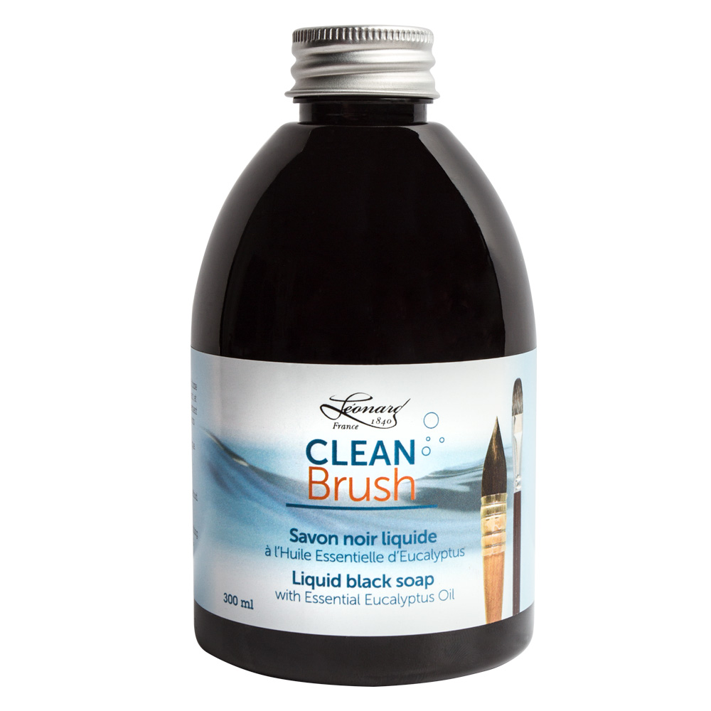 Leonard : Clean Brush : Liquid Black Soap : 300ml