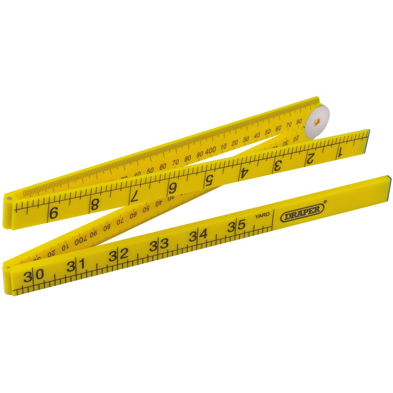 Draper : Folding Rule 1m : Plastic