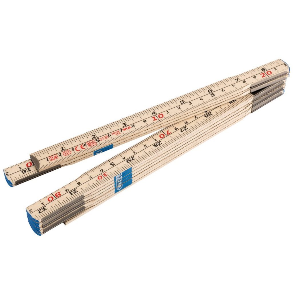 Draper : Folding Rule 2m : Wooden