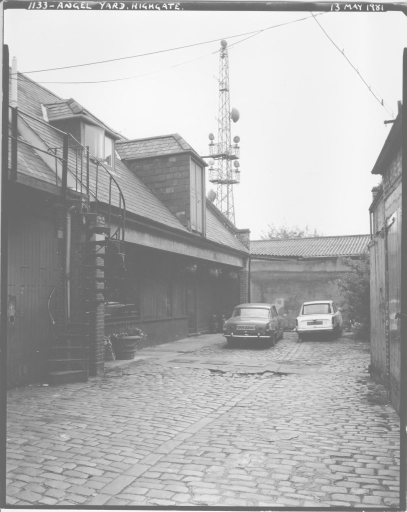 Angel Yard, Highgate 1981