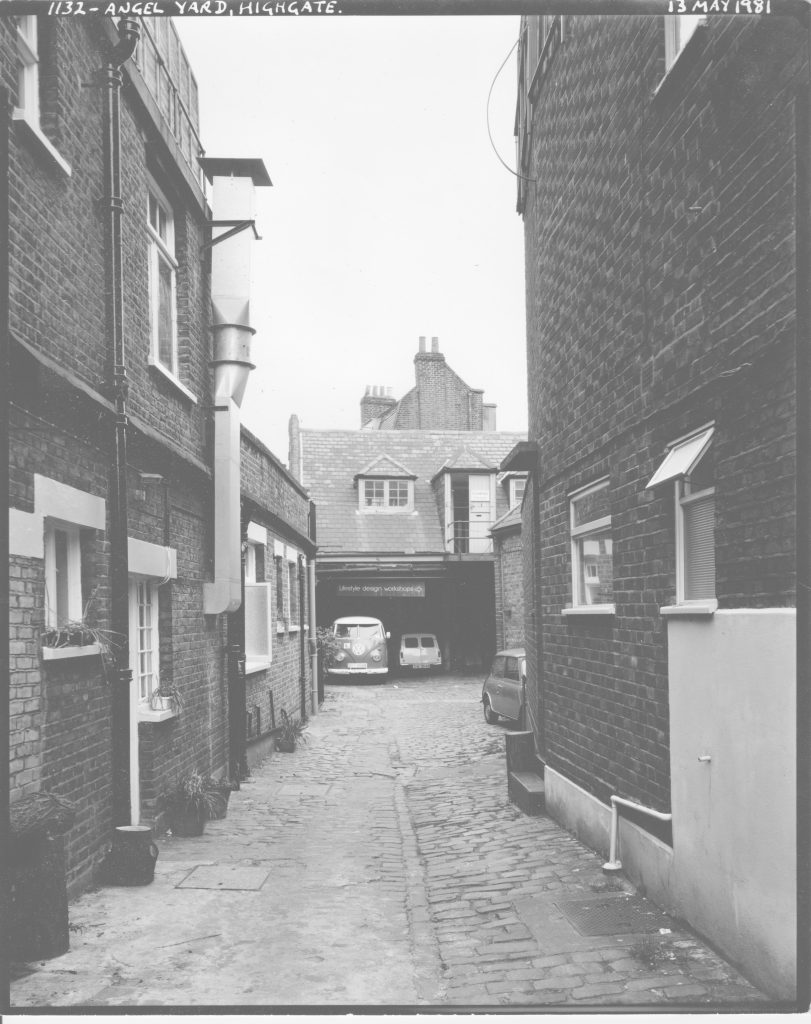 Angel Yard, Highgate 1981