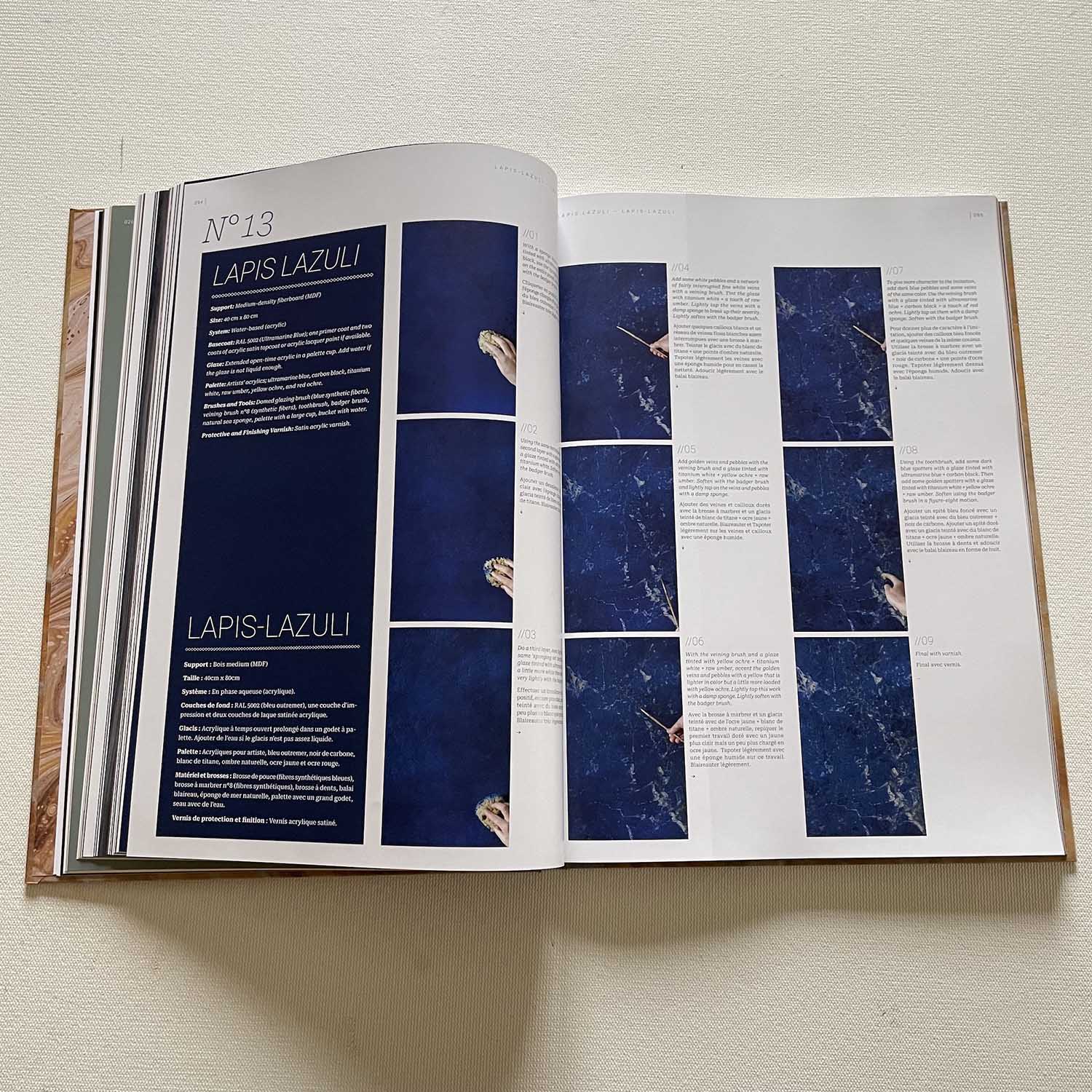 Book : Hand painted stones and marbles : Julien Gautier