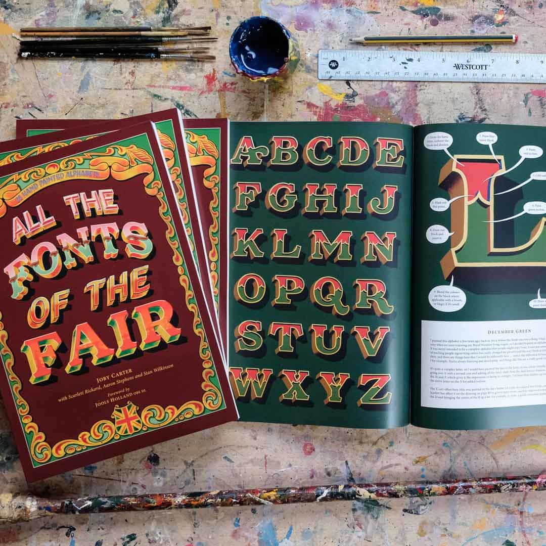 Joby Carter : All the Fonts of the Fair : Book