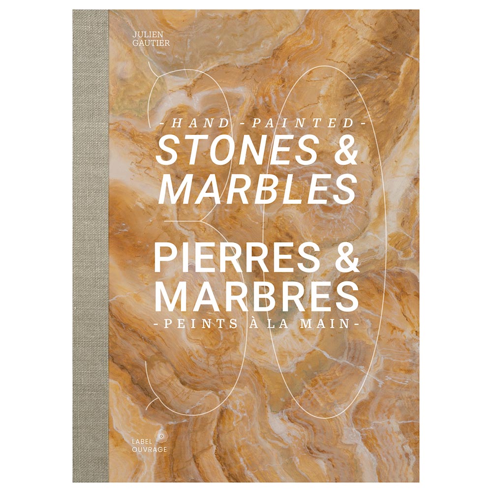 Book : Hand painted stones and marbles : Julien Gautier