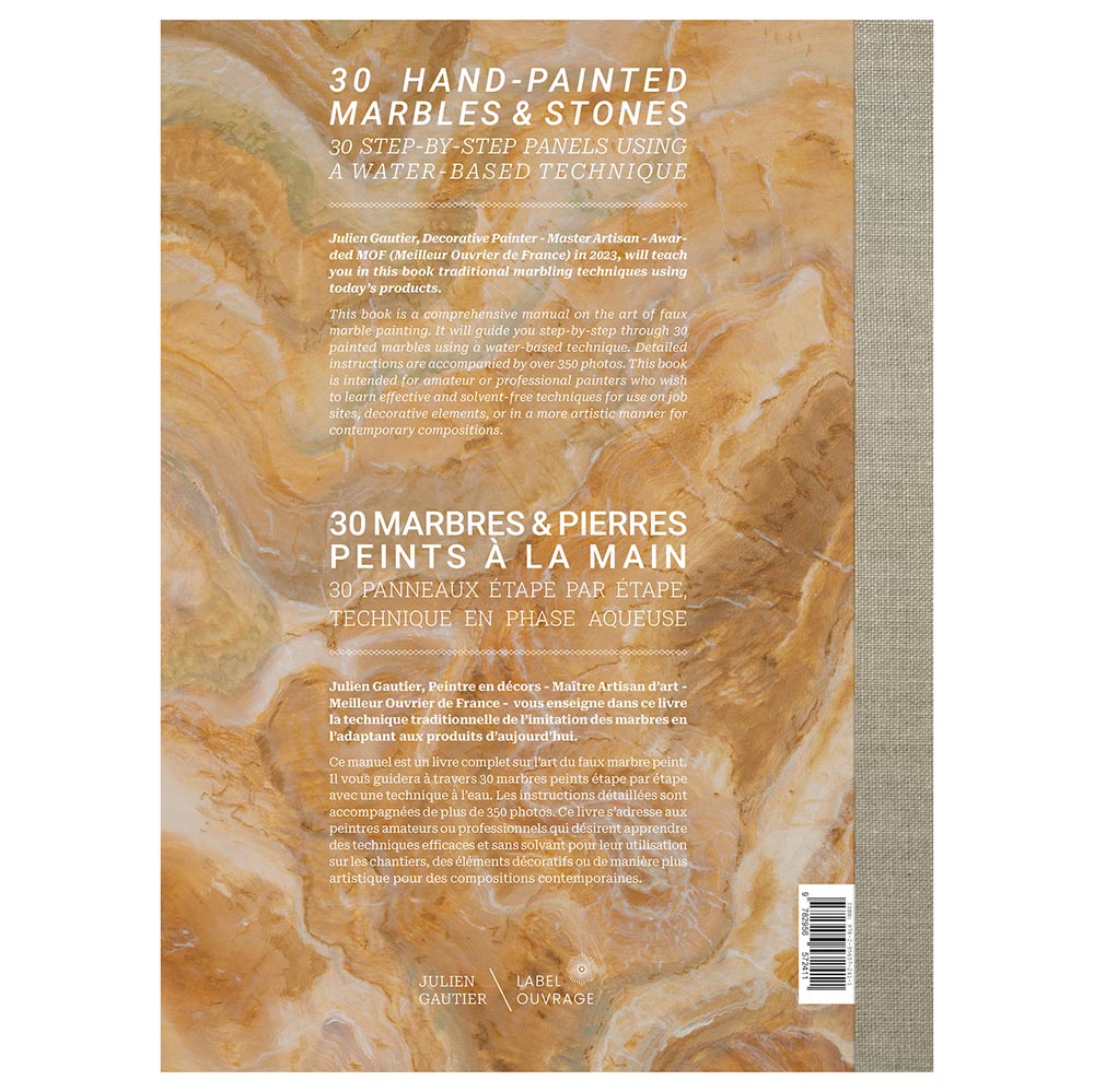 Book : Hand painted stones and marbles : Julien Gautier