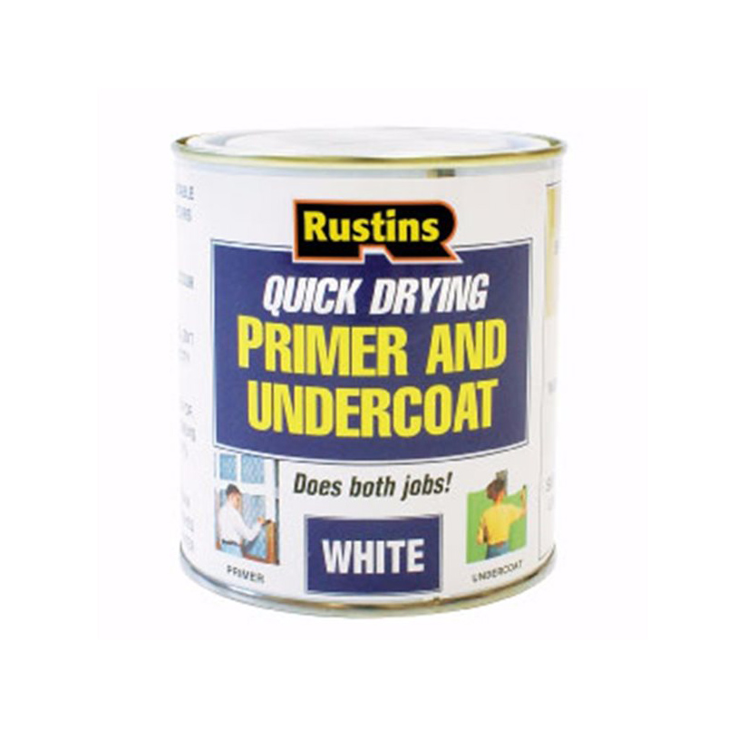 Rustin's : White Primer/Undercoat 500ml