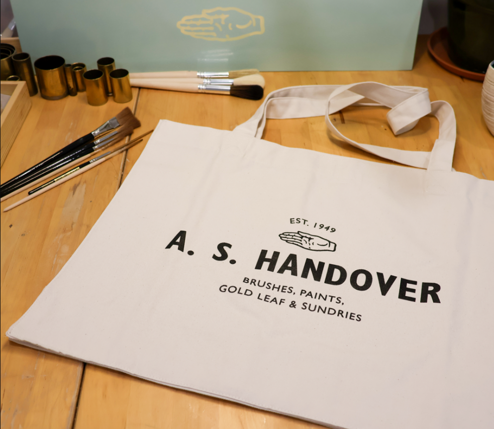 Handover sustainable tote bag