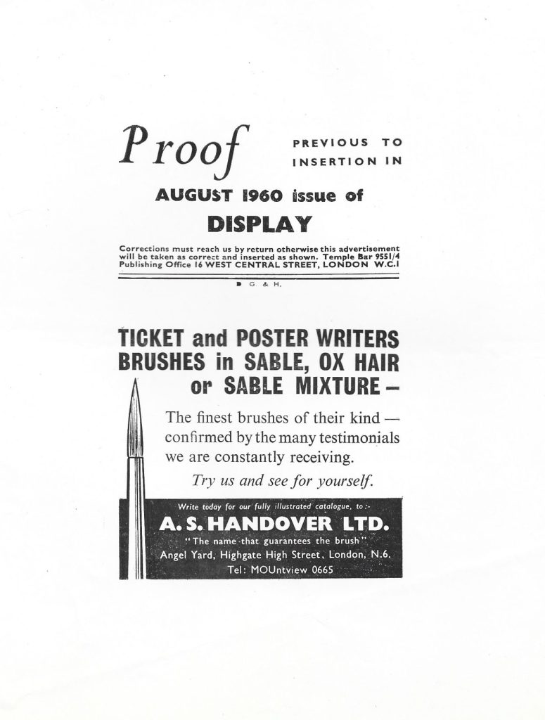 Ticket and Poster Writers