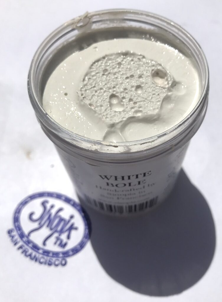 Sinopia Clay Bole - White