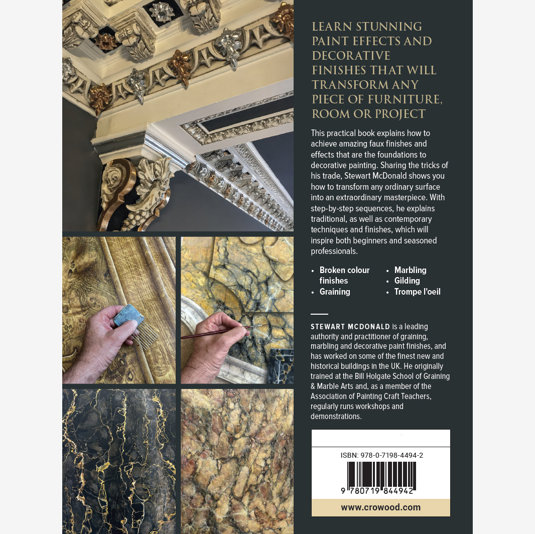 Book : Interior Paint Finishes and Effects : by Stewart McDonald