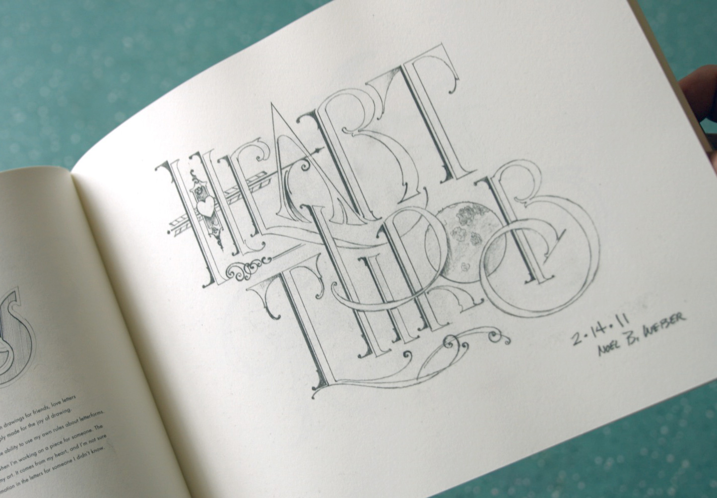 A Signpainter's Sketch Book : Noel B. Weber