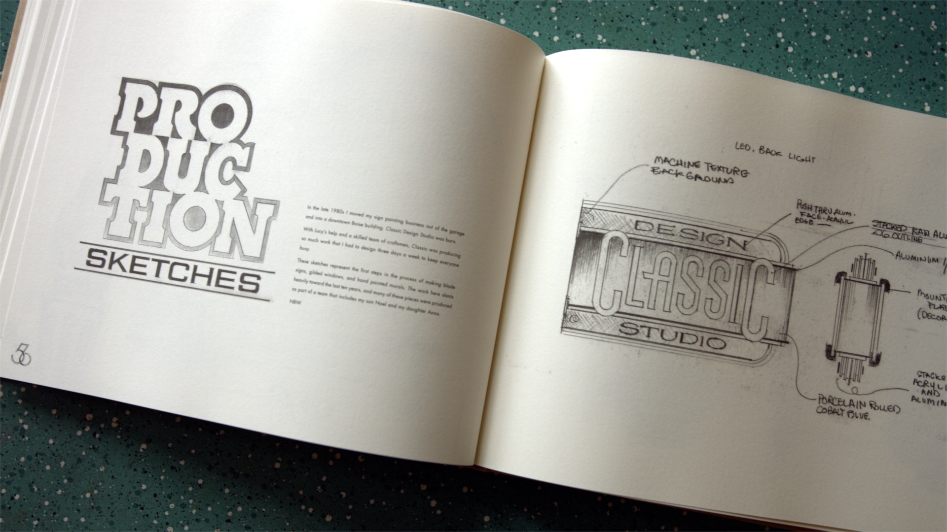 A Signpainter's Sketch Book : Noel B. Weber